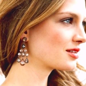 Stella & Dot Estate Chandelier Earrings Retired